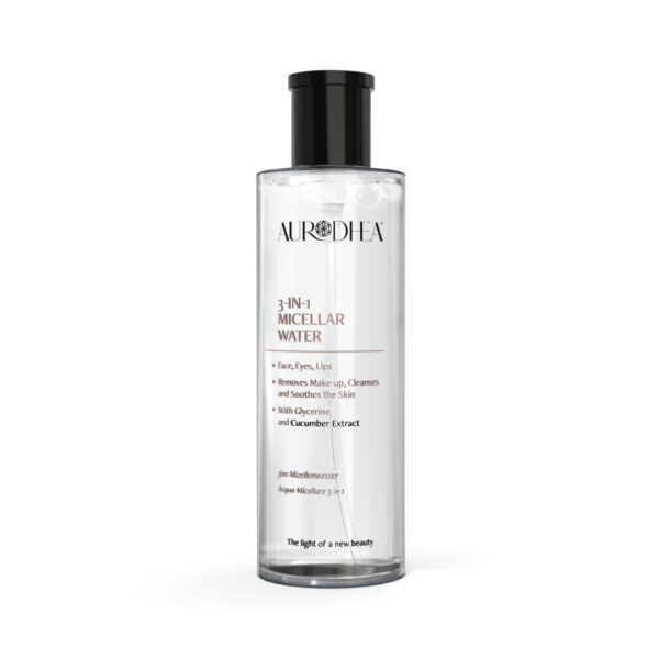 eau micellaire 3 en 1 — 250 ml | enrichi en extrait de concombre et glycérine