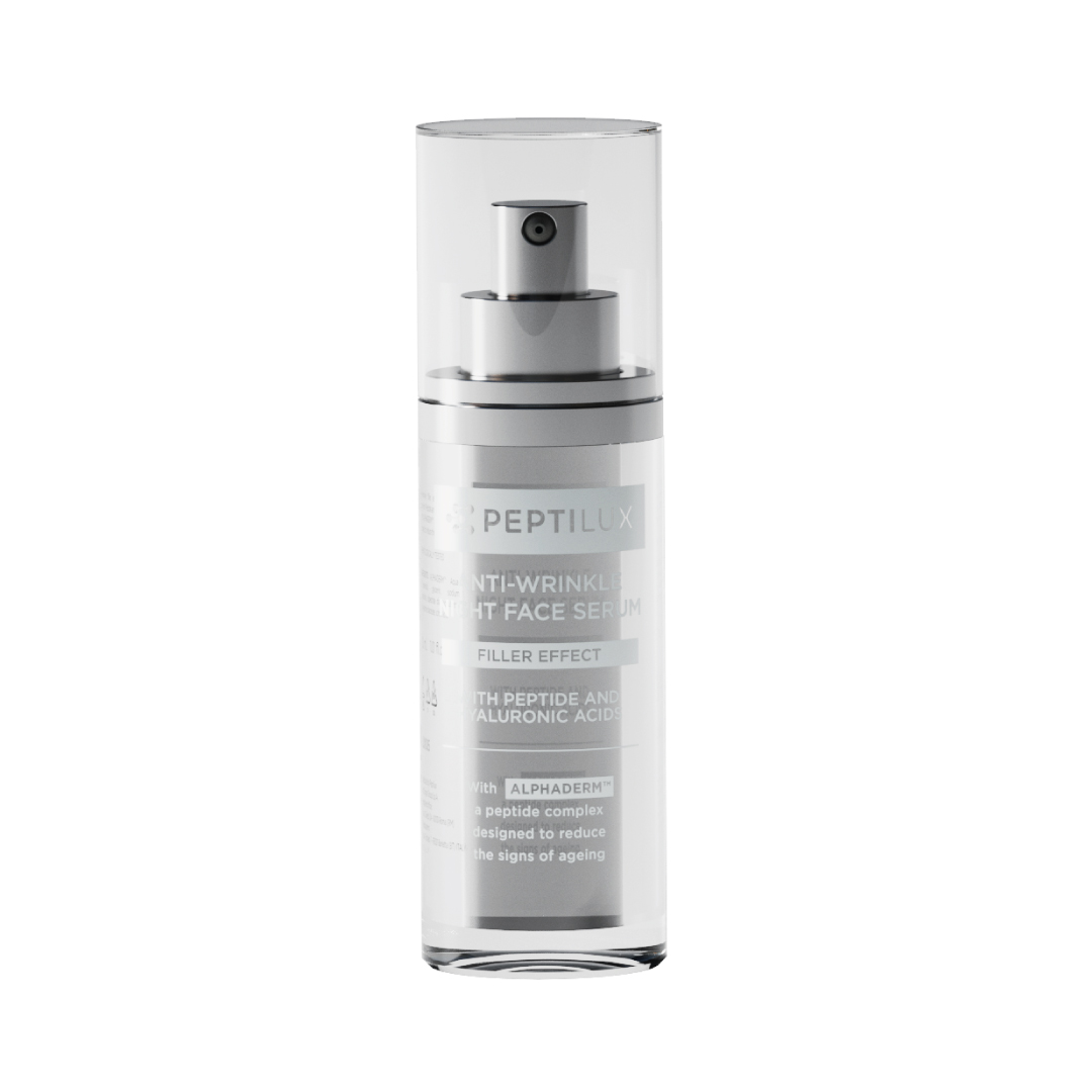 peptilux sérum de nuit visage antirides « effet filler » avec alphaderm™ — 30 ml peptilux sérum de nuit visage antirides « effet filler » avec alphaderm™ — 30 ml