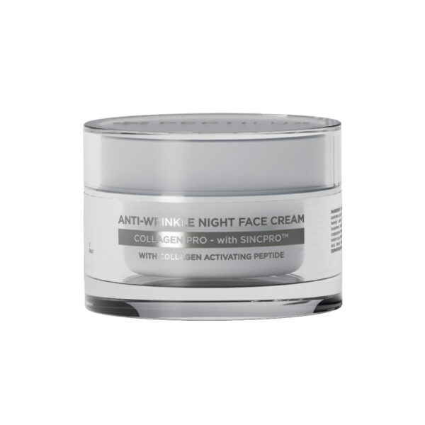 peptilux crème de nuit visage anti rides « collagen pro» avec sincpro™ — 50 ml