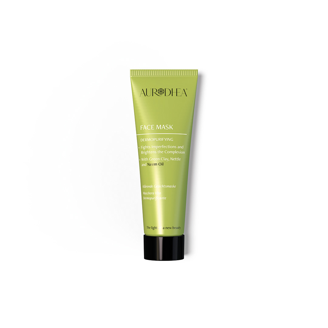 masque visage dermo purifiant à l’huile de neem — 50 ml | enrichi en extrait d’ortie et argile verte masque visage dermo purifiant à l’huile de neem — 50 ml | enrichi en extrait d’ortie et argile verte